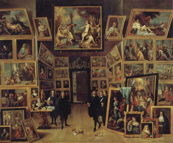 David Teniers The Gallery of Archduke Leopld Wilhelm china oil painting image